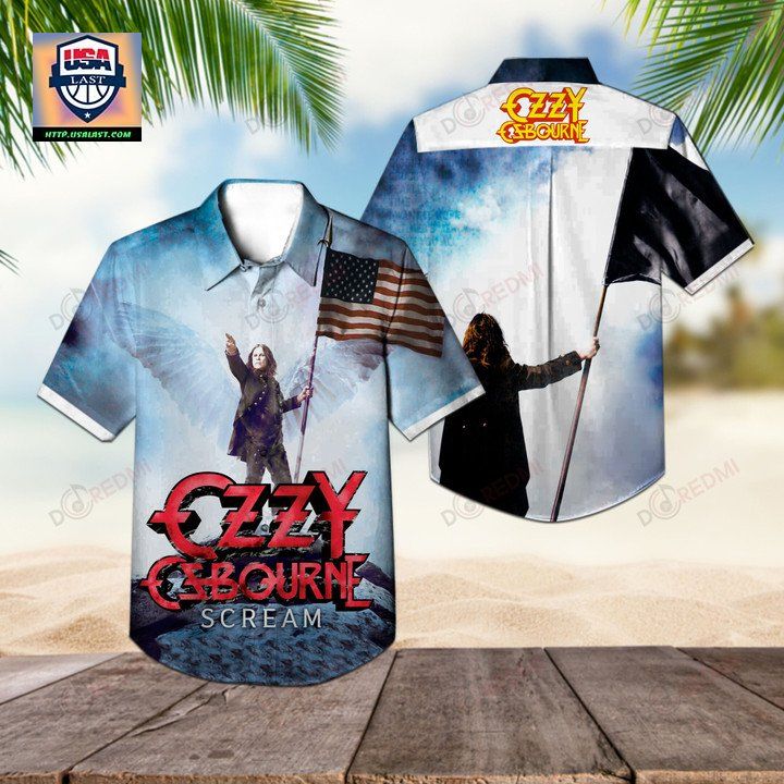 Ozzy Osbourne Scream 2010 Album Hawaiian Shirt – Usalast