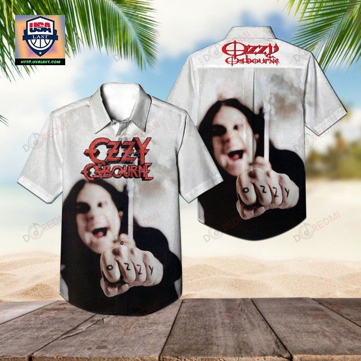 Ozzy Osbourne Scream Album Cover Hawaiian Shirt – Usalast