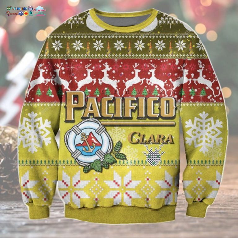 Pacifico Clara Ugly Christmas Sweater - Oh my God you have put on so much!