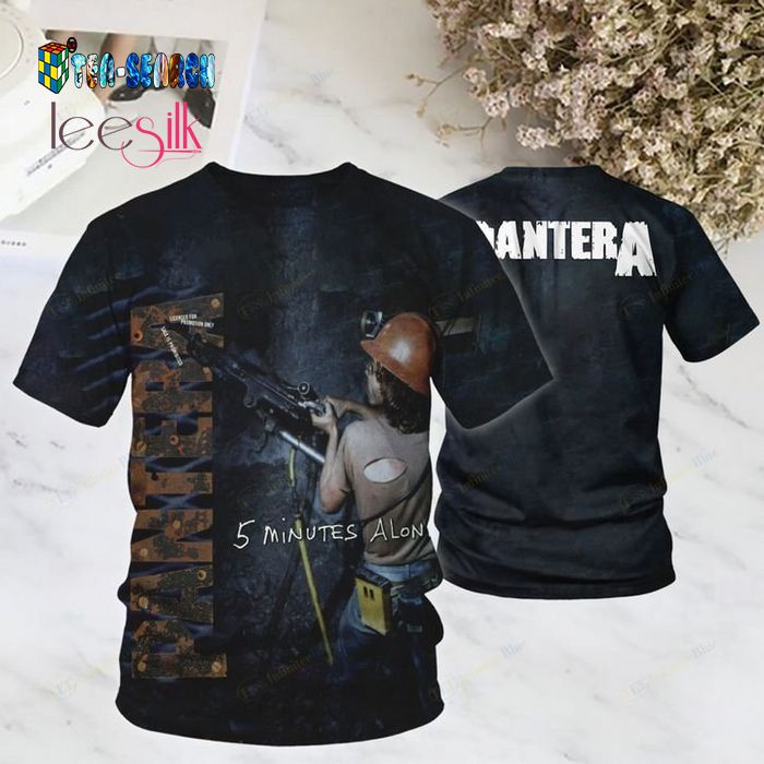 Pantera Band 5 Minutes Alone 3D T-Shirt – Usalast