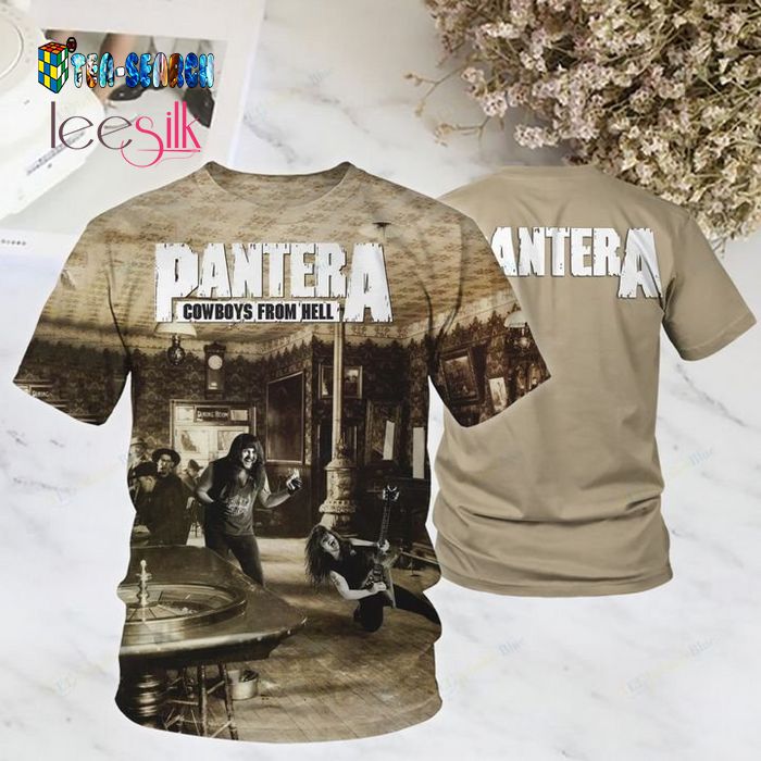 Pantera Band Cowboys from Hell 3D T-Shirt – Usalast