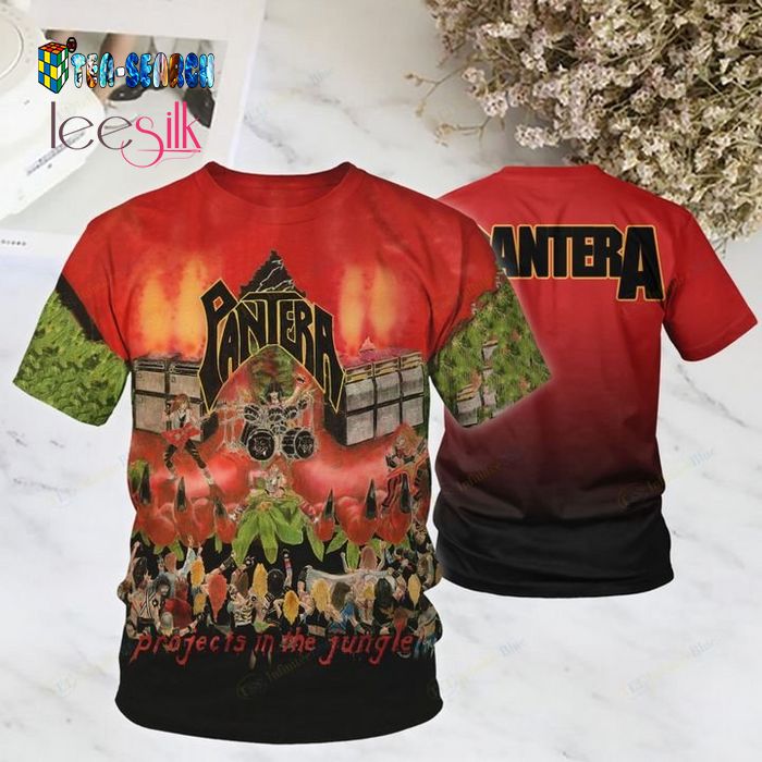 Pantera Band Projects in the Jungle 3D T-Shirt – Usalast