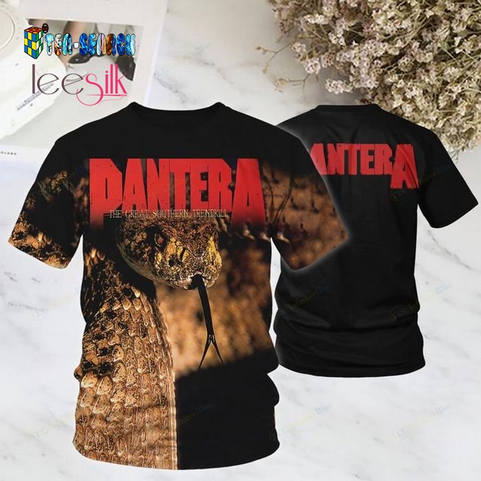 Pantera Band The Great Southern Trendkill 3D T-Shirt – Usalast