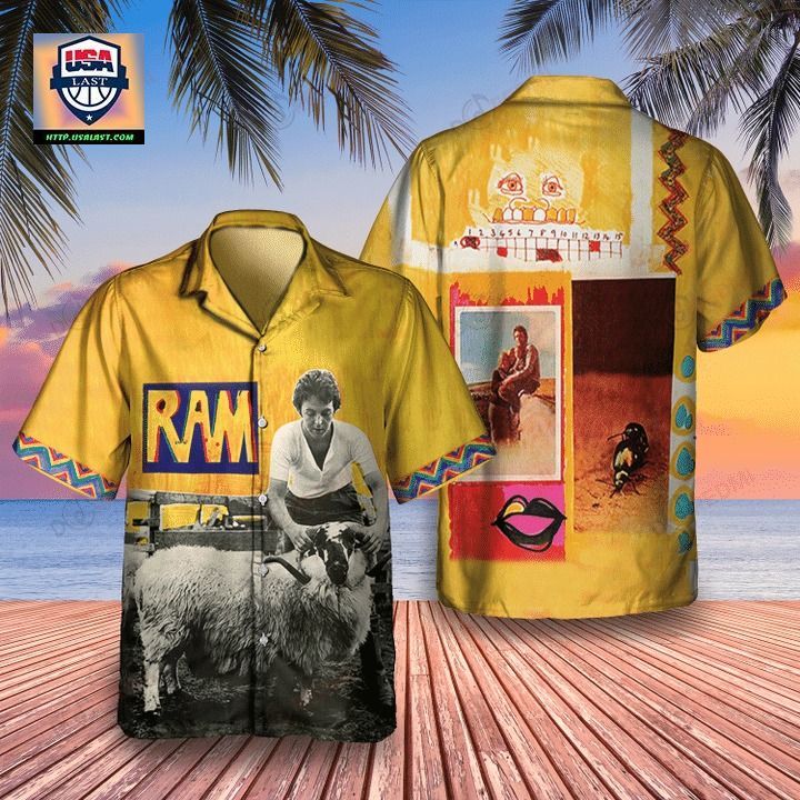Paul McCartney Ram 1971 Album Hawaiian Shirt – Usalast