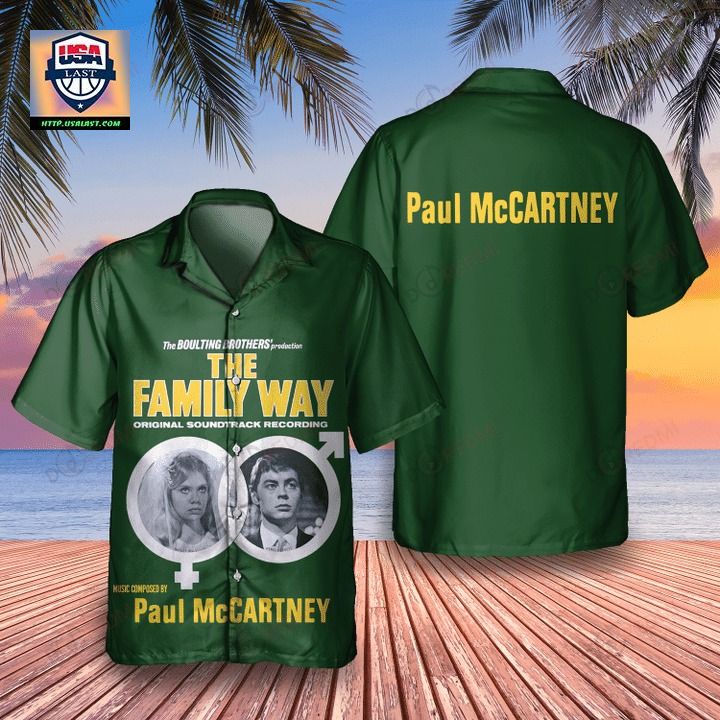 Paul McCartney The Family Way 1967 Album Hawaiian Shirt - Best click of yours