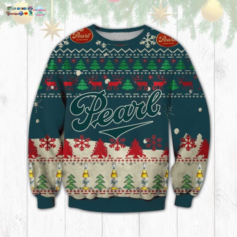 Pearl Ugly Christmas Sweater - Super sober