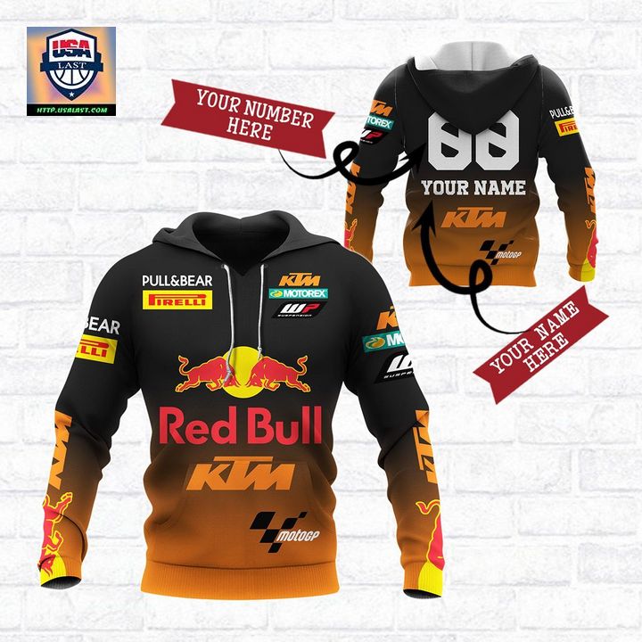 Personalized KTM Racing 3D All Over Print Hoodie T-Shirt – Usalast