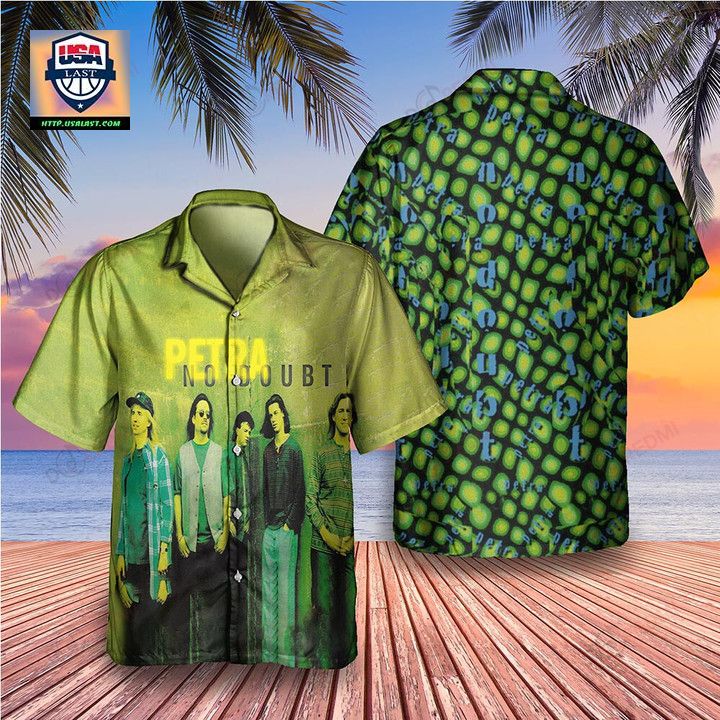 Unique Petra Band No Doubt Album Cover Hawaiian Shirt - Usalast
