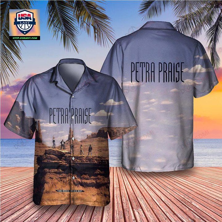 Petra Praise The Rock Cries Out 1989 Album Hawaiian Shirt - Natural and awesome