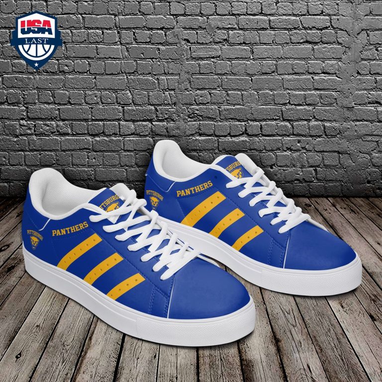 Pittsburgh Panthers Yellow Stripes Stan Smith Low Top Shoes - My friends!