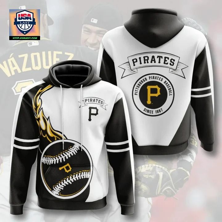 Pittsburgh Pirates Flame Balls Graphic 3D Hoodie – Usalast