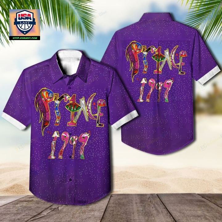Prince 1999 Album Hawaiian Shirt - Good click
