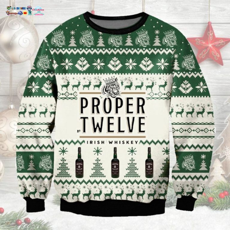 Proper Twelve Ugly Christmas Sweater - Stand easy bro