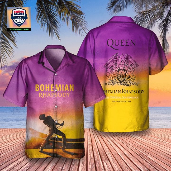 Queen Bohemian Rhapsody 2018 Aloha Hawaiian Shirt - Natural and awesome