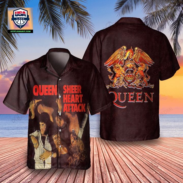 Queen Sheer Heart Attack 1974 Unisex Hawaiian Shirt – Usalast