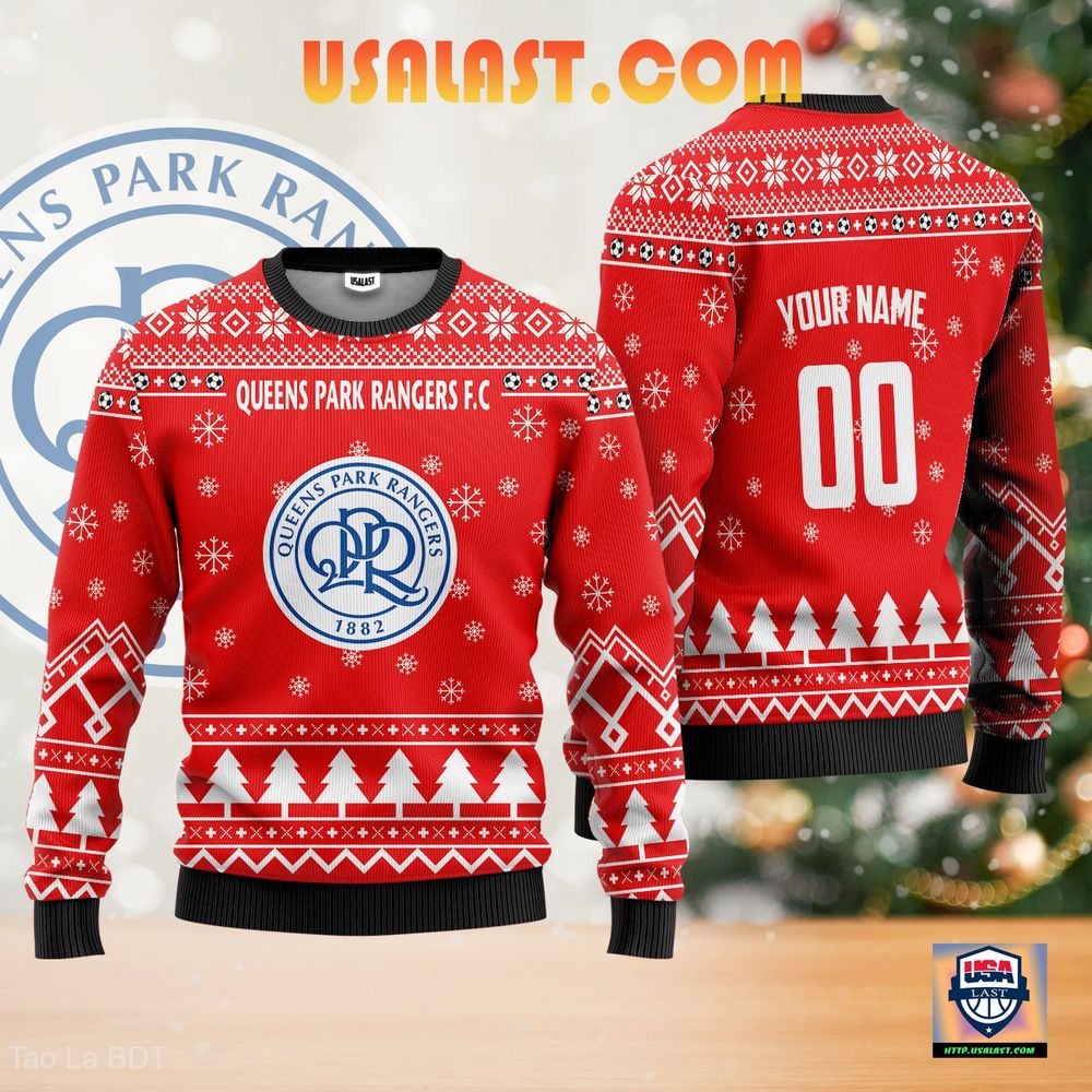 Queens Park Rangers F.C Ugly Christmas Sweater Red Version – Usalast