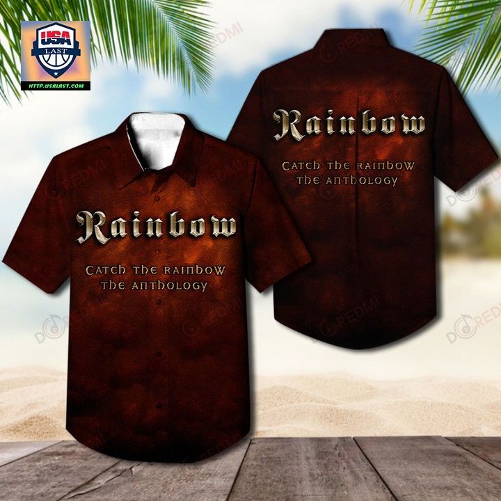 Rainbow Catch the Rainbow: The Anthology Album Hawaiian Shirt – Usalast