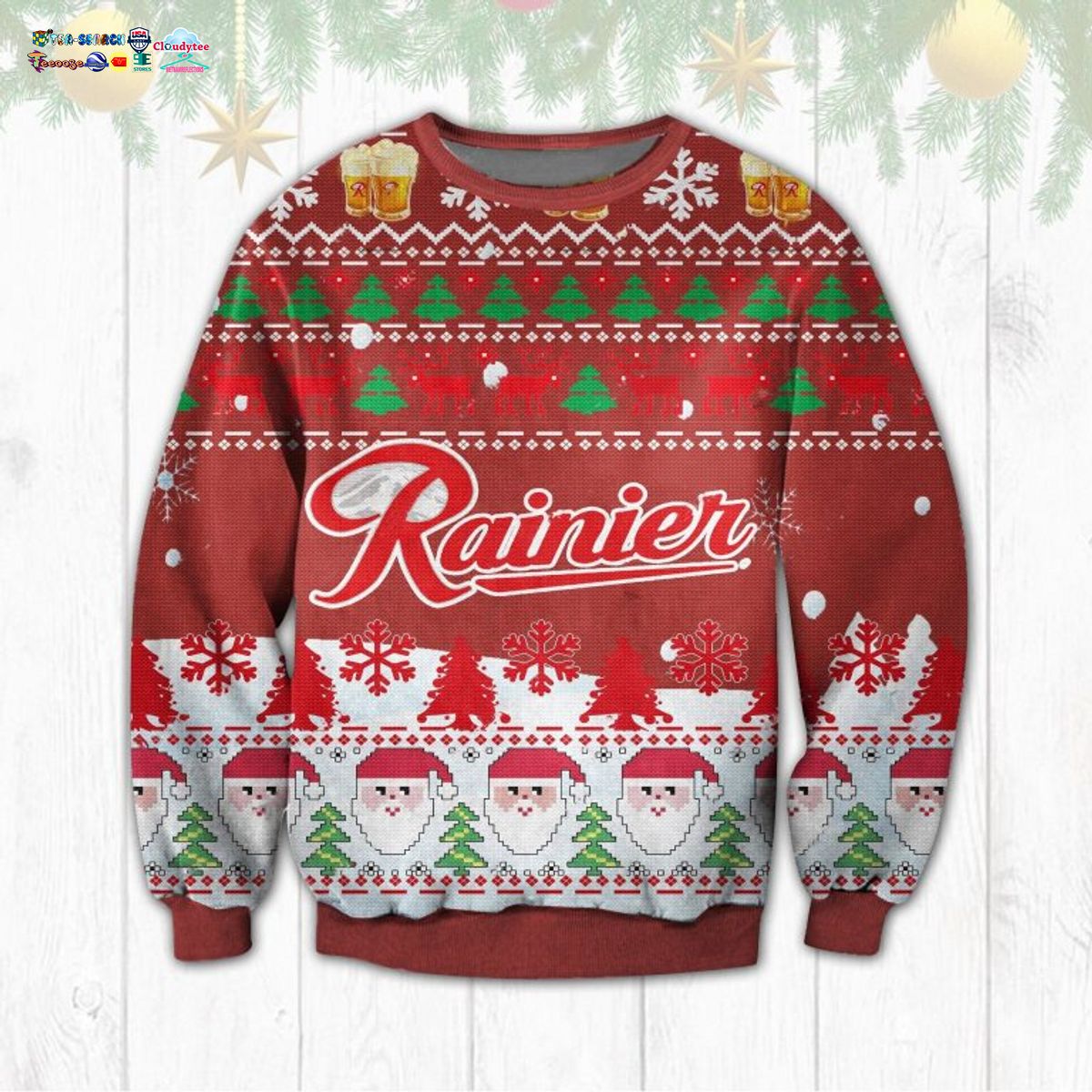 Rainier Ver 1 Ugly Christmas Sweater