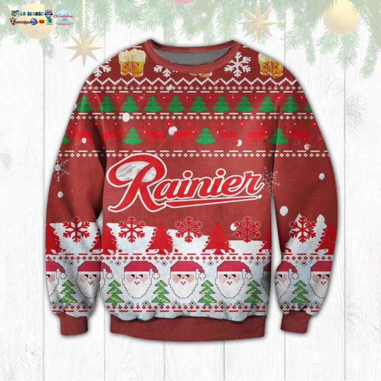 Rainier Ver 1 Ugly Christmas Sweater - Stand easy bro