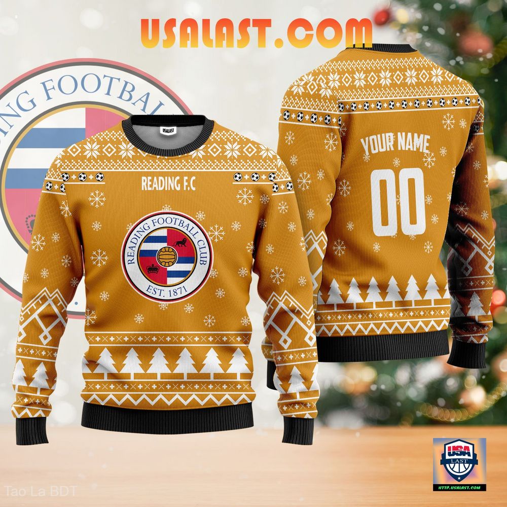 Reading F.C. Personalized Ugly Sweater Tiger King Version – Usalast