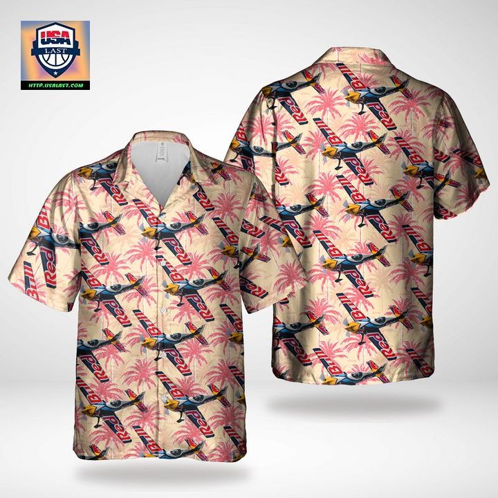Red Bull Air Force Hawaiian Shirt - Hundred million dollar smile bro