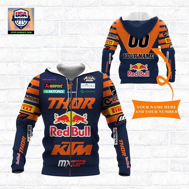 Red Bull KTM Factory Racing Personalized 3D Hoodie T-shirt - Stand easy bro