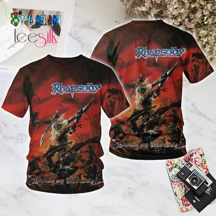 Rhapsody of Fire Dawn of Victory 3D Shirt – Usalast