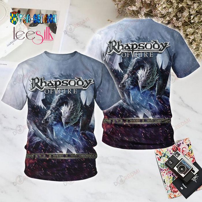 Rhapsody of Fire Into the Legend 3D Shirt – Usalast