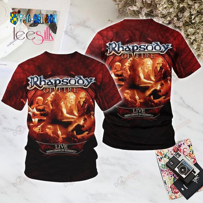 Rhapsody of Fire Live From Chaos to Eternity 3D Shirt – Usalast