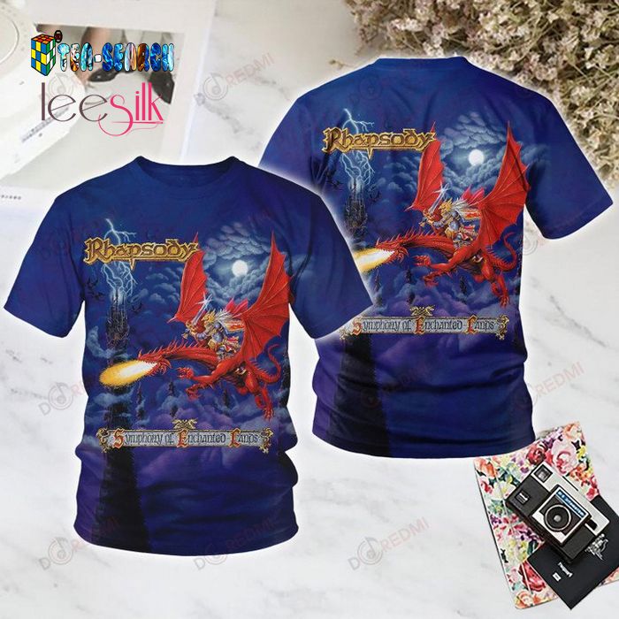 Rhapsody of Fire Symphony of Enchanted Lands 3D Shirt – Usalast