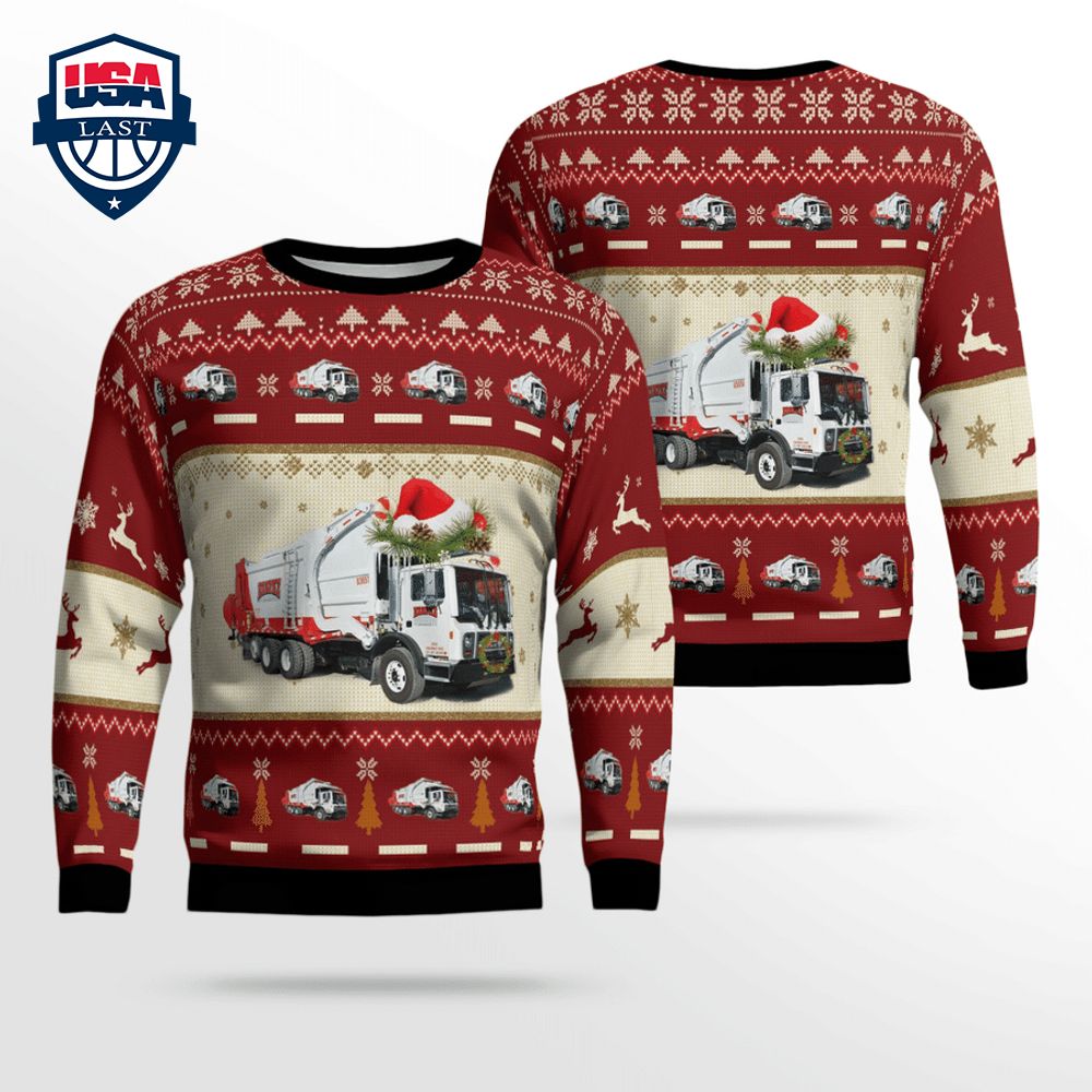 Rumpke Waste & Recycling Ver 1 3D Christmas Sweater – Saleoff