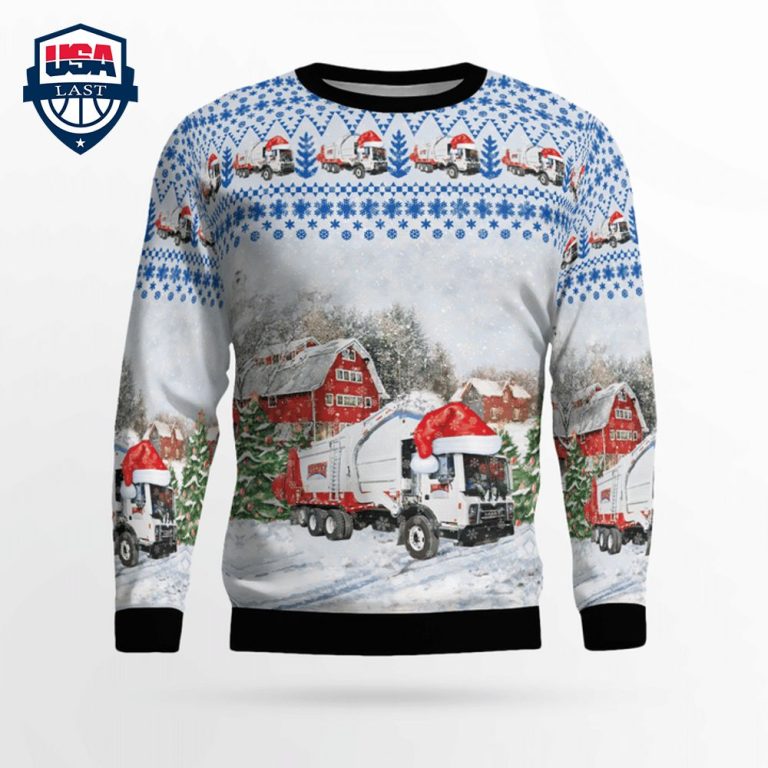 Rumpke Waste & Recycling Ver 2 3D Christmas Sweater - Awesome Pic guys