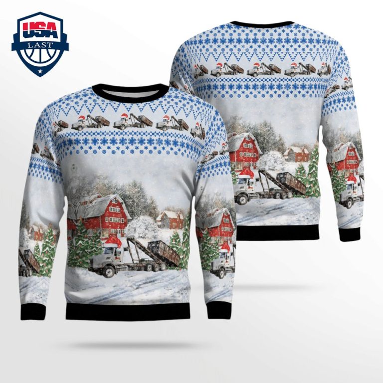 Rumpke Waste & Recycling Ver 3 3D Christmas Sweater - Cool DP