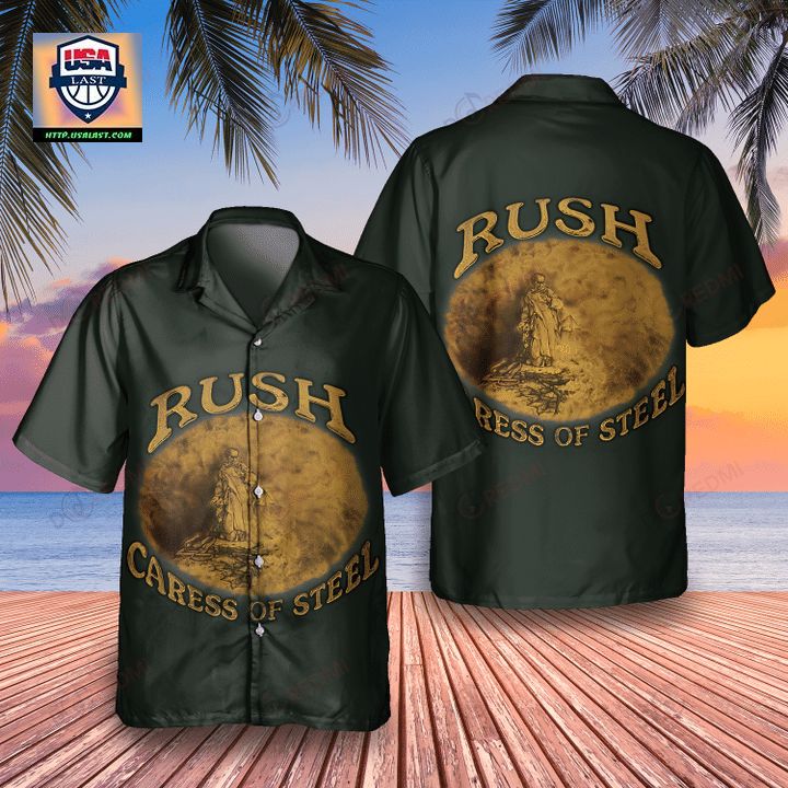 Rush Caress of Steel 1975 Album Hawaiian Shirt – Usalast