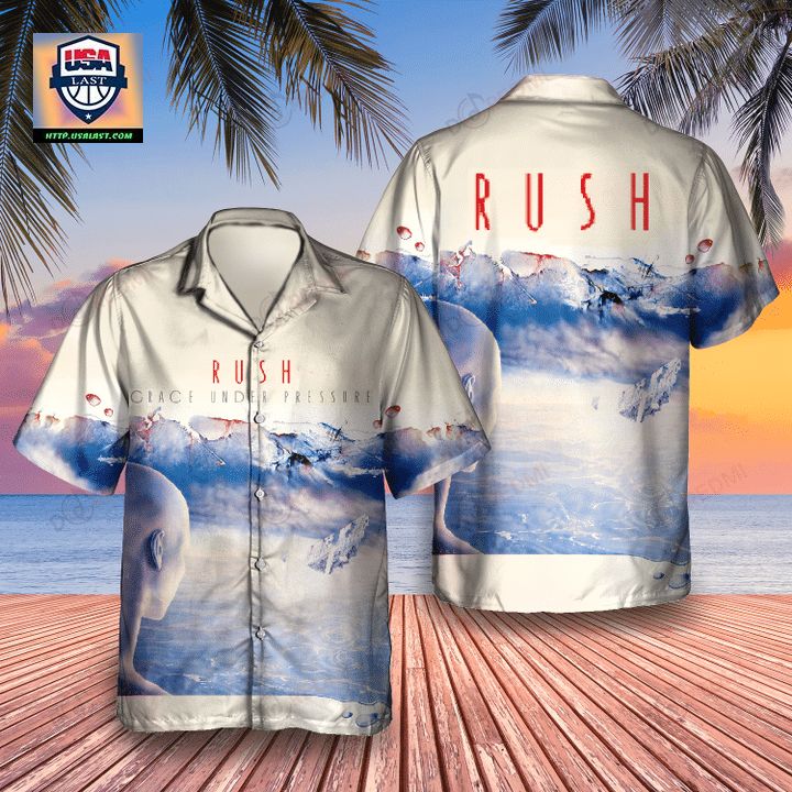 Rush Grace Under Pressure 1984 Album Hawaiian Shirt – Usalast