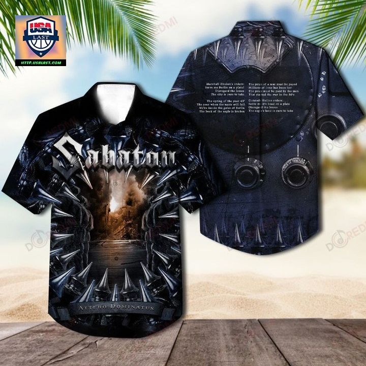 Sabaton Attero Dominatus Album Hawaiian Shirt – Usalast