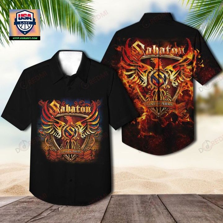 Sabaton Coat of Arms Album Hawaiian Shirt – Usalast