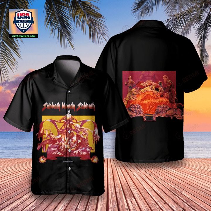 Sabbath Bloody Sabbath 1973 Album Hawaiian Shirt - Good click