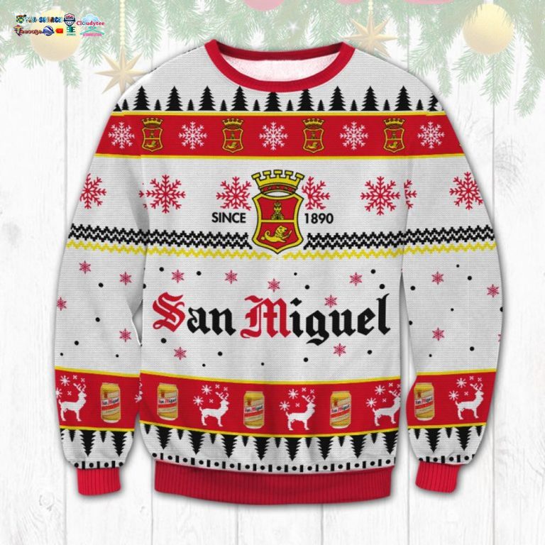 San Miguel Ugly Christmas Sweater - Out of the world