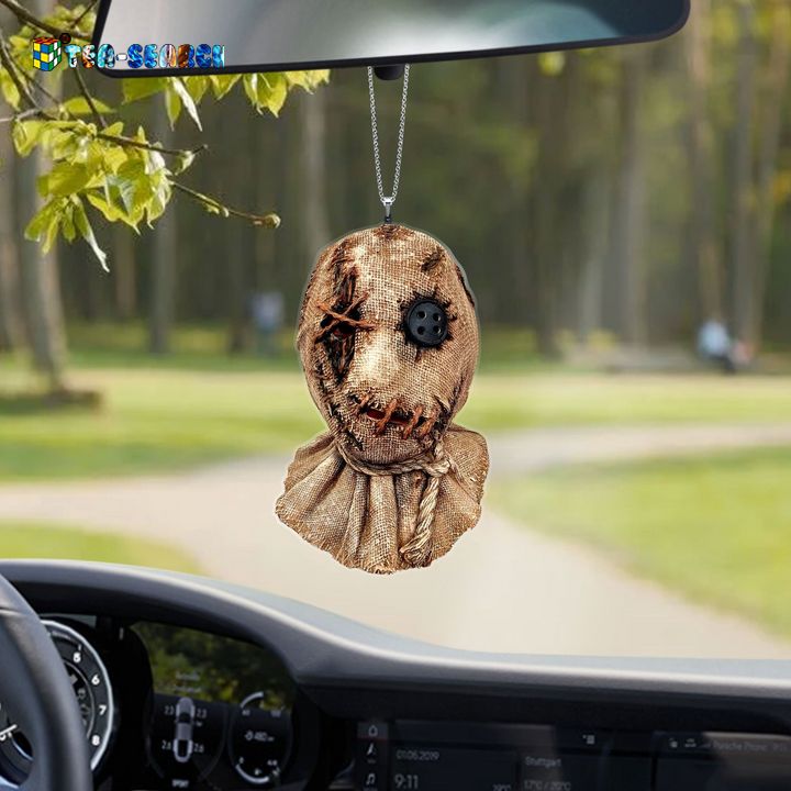 Scarecrow Head Halloween Hanging Ornament - You look fresh in nature