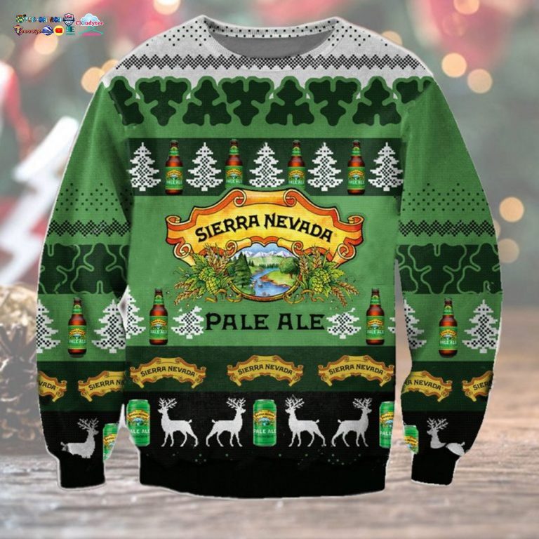 Sierra Nevada Ugly Christmas Sweater - Bless this holy soul, looking so cute