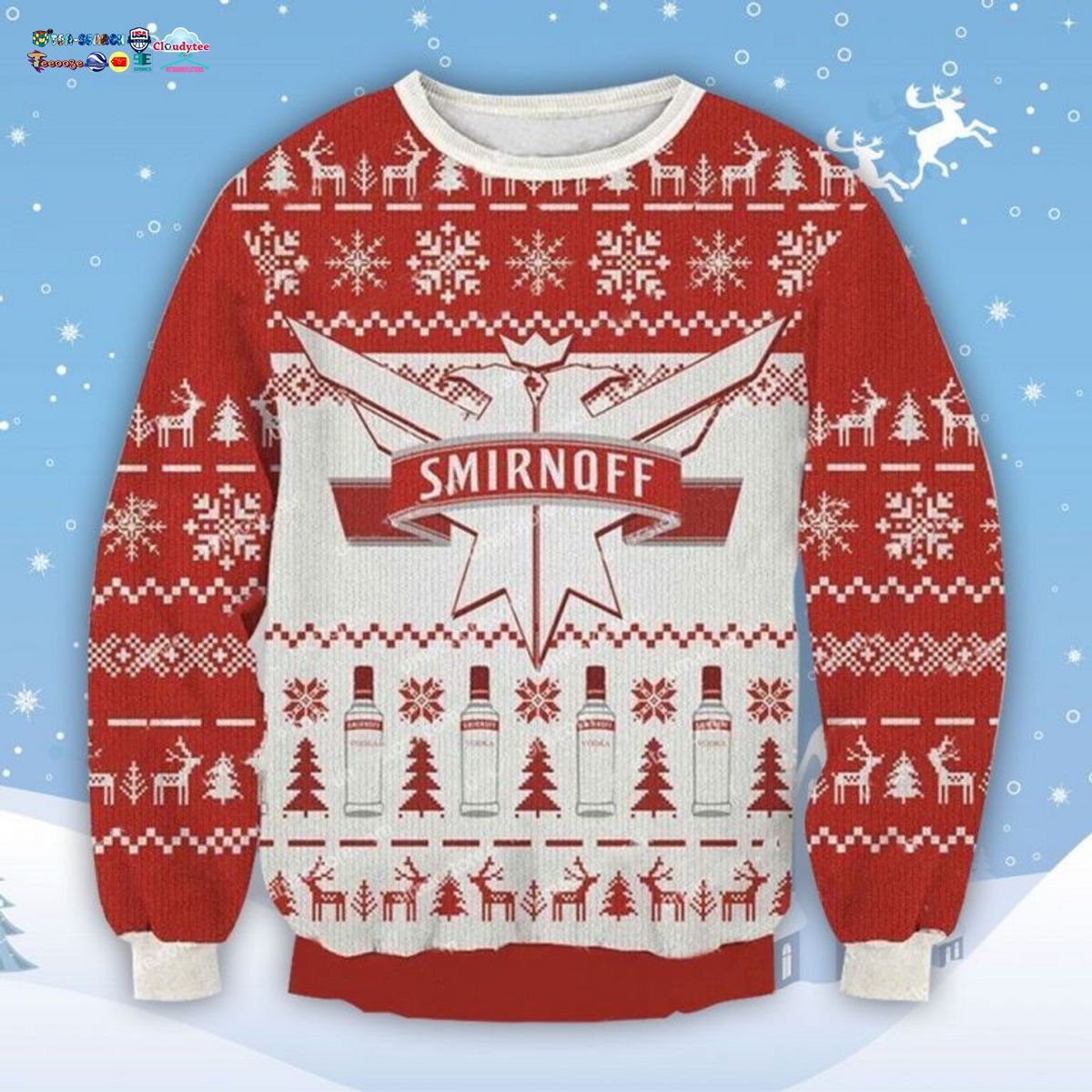 Smirnoff Ugly Christmas Sweater