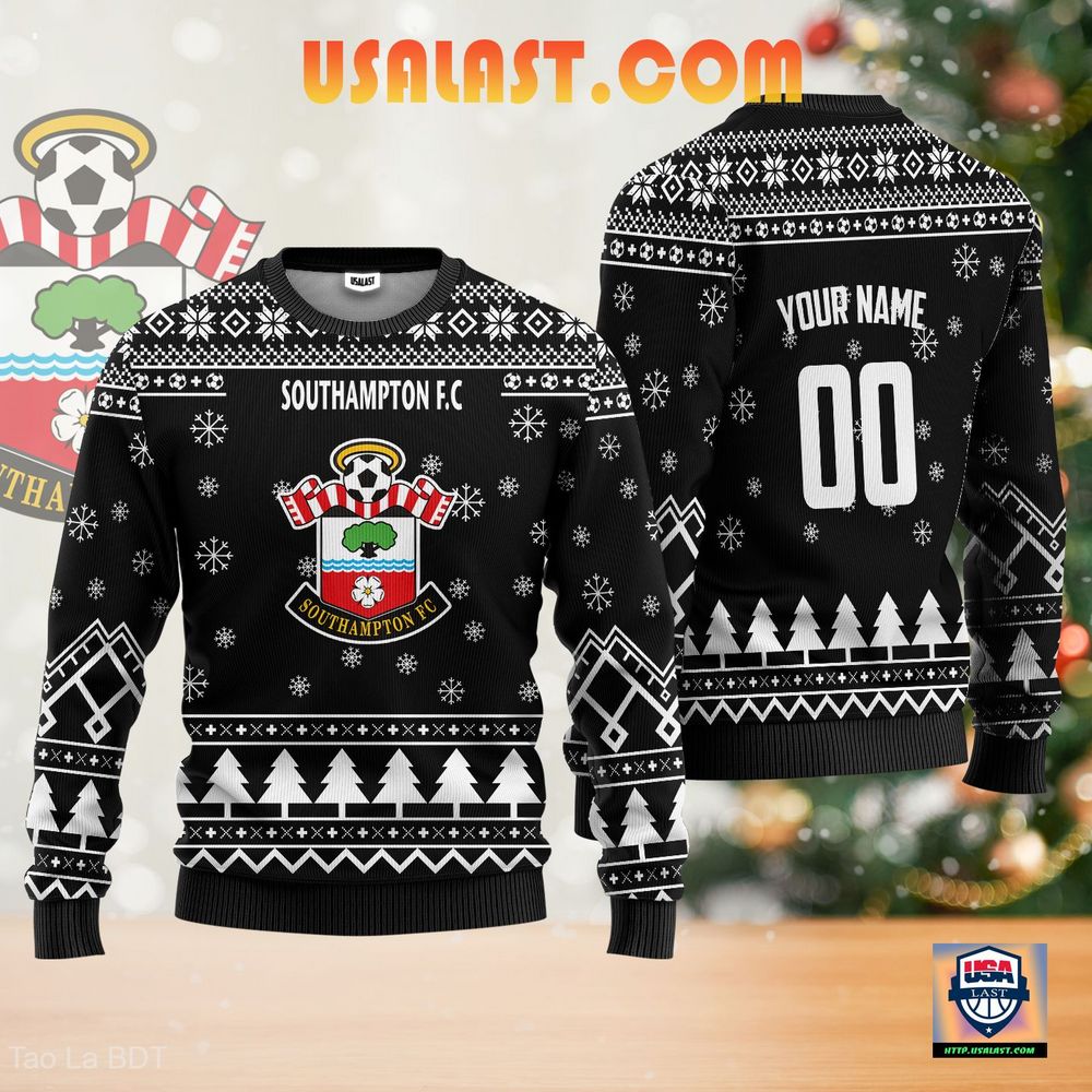 Southampton F.C Black Ugly Sweater – Usalast
