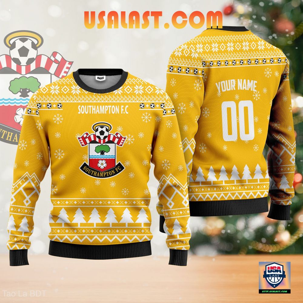 Southampton F.C Gold Ugly Sweater – Usalast