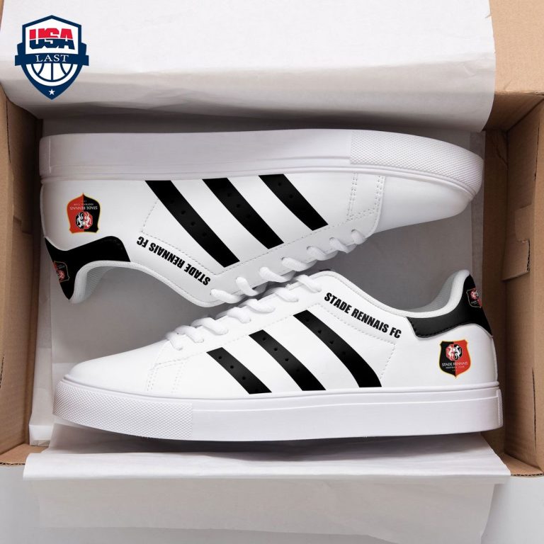 Stade Rennais FC Black Stripes Stan Smith Low Top Shoes - Great, I liked it