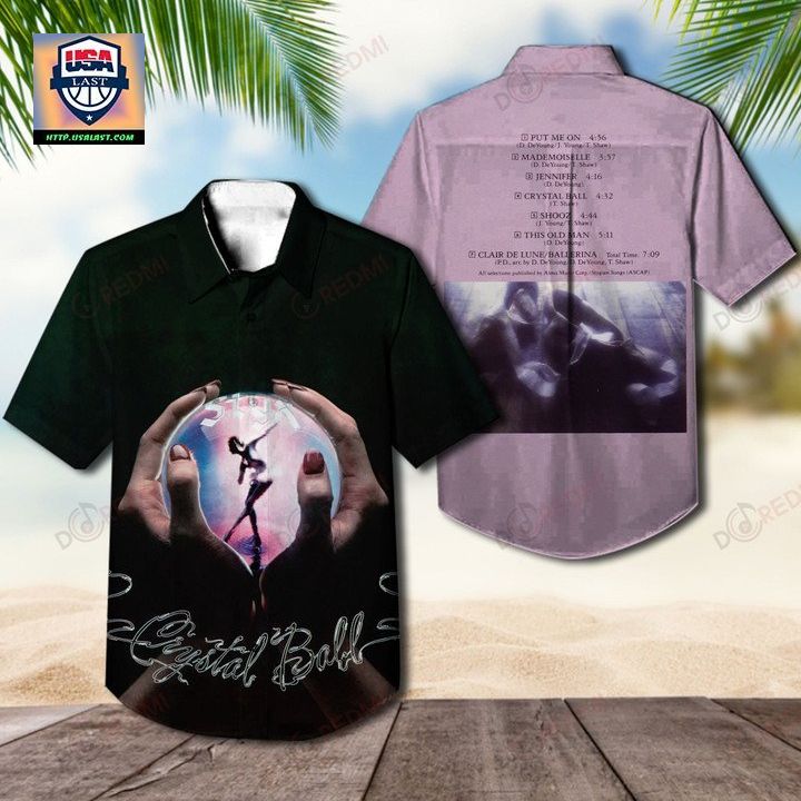 Styx Crystal Ball Album Aloha Hawaiian Shirt – Usalast