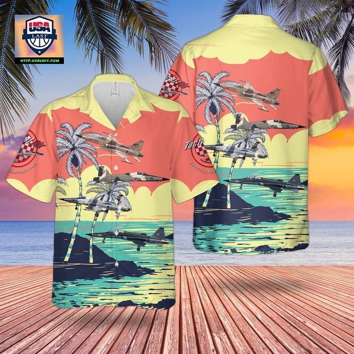 TacAir Advanced F-5 Short Sleeve Hawaiian Shirt - This is awesome and unique