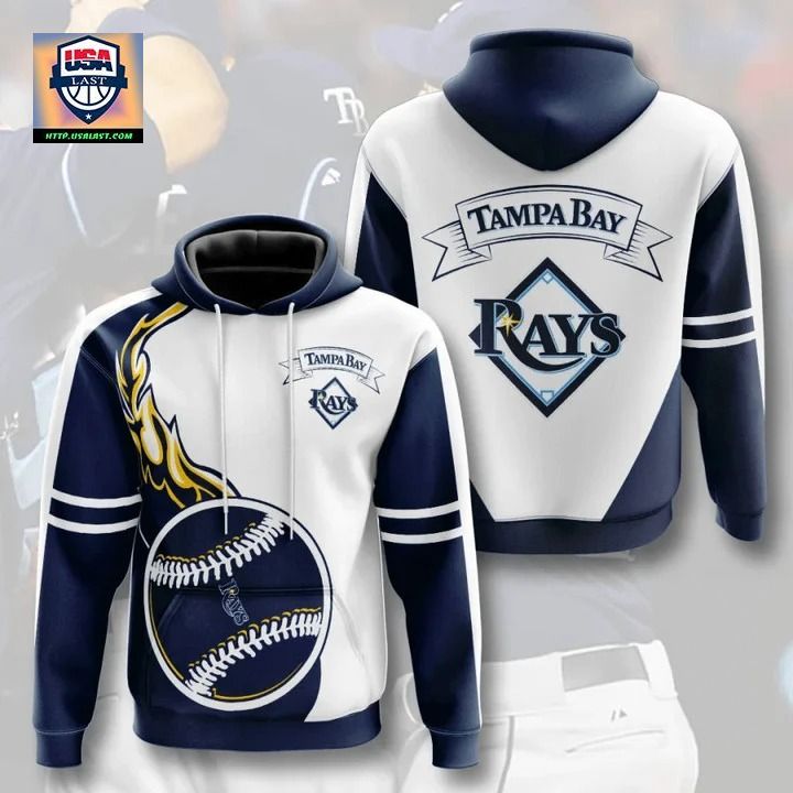 Tampa Bay Rays Flame Balls Graphic 3D Hoodie – Usalast