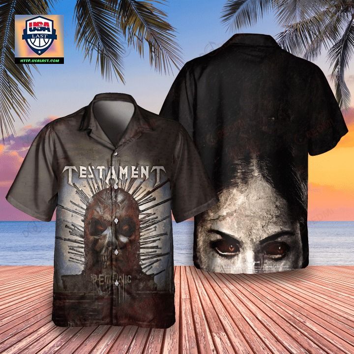 Testament Demonic 1997 Unisex Hawaiian Shirt - Such a charming picture.