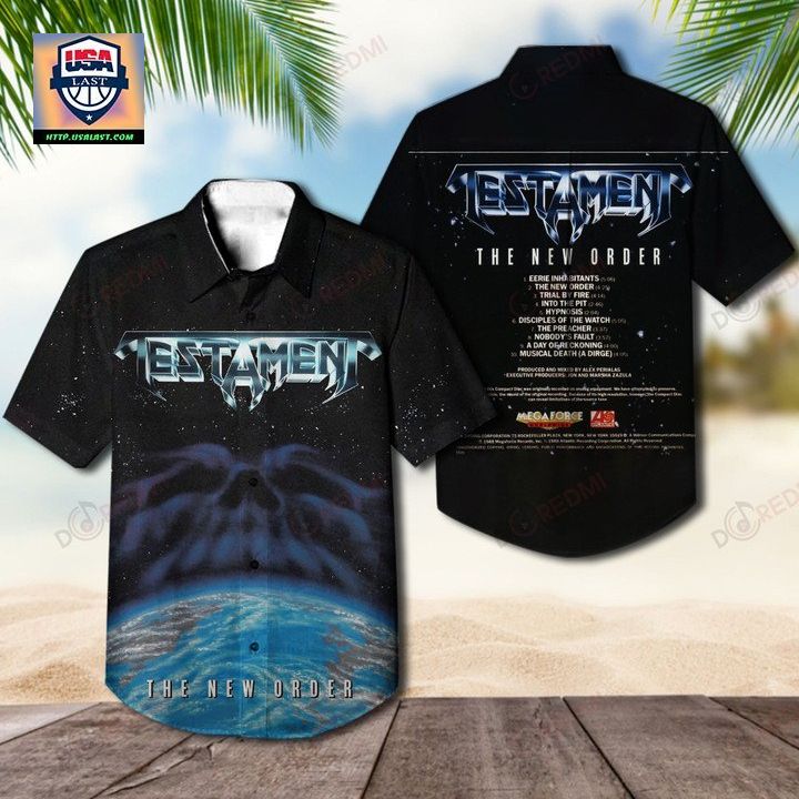 Testament The New Order Aloha Hawaiian Shirt – Usalast